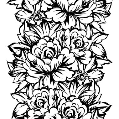 Kusursuz çiçek deseni