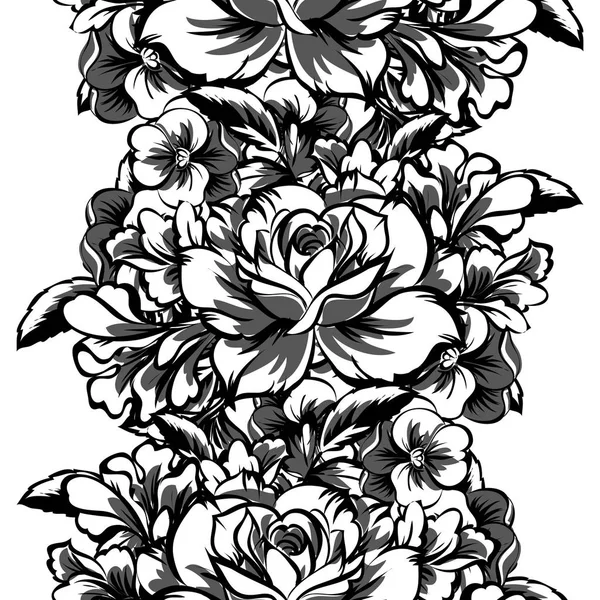 Kusursuz çiçek deseni