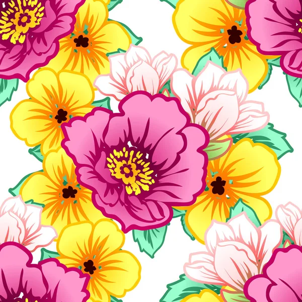 Kusursuz çiçek deseni