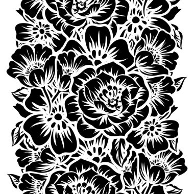 Kusursuz çiçek deseni