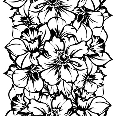 Kusursuz çiçek deseni