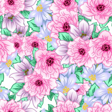 Kusursuz çiçek deseni