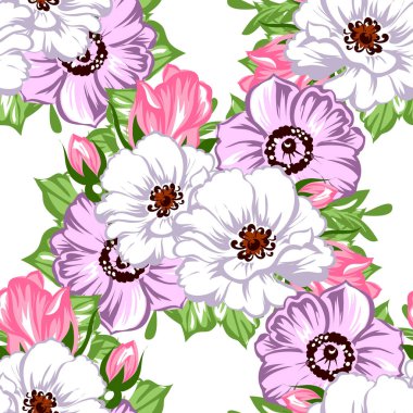 Kusursuz çiçek deseni