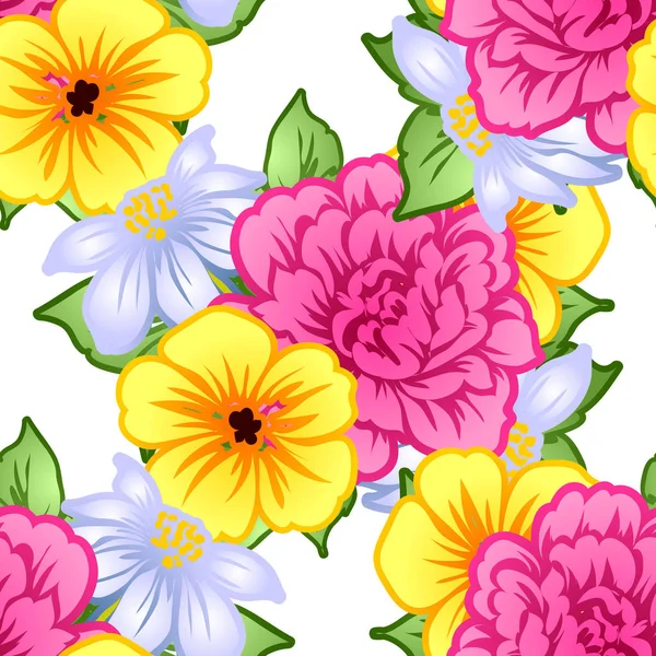 Kusursuz çiçek deseni