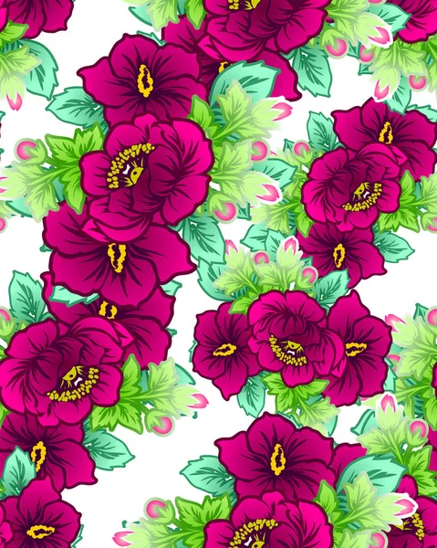 Kusursuz çiçek deseni