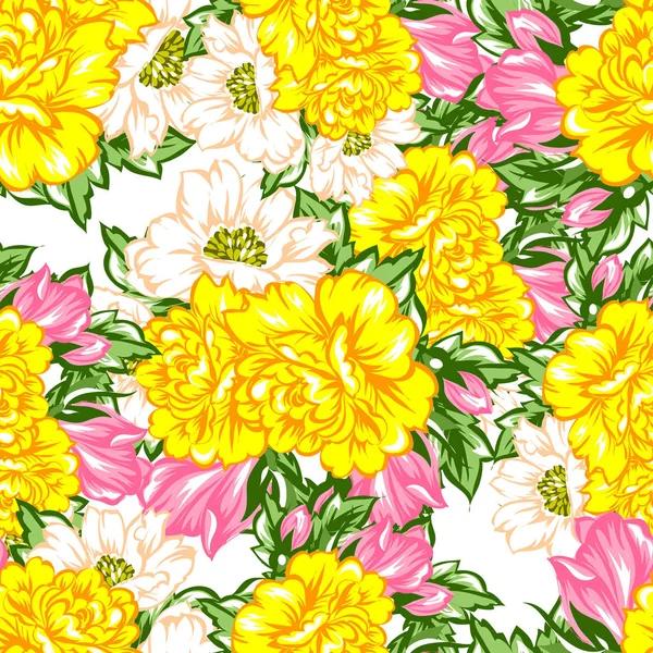 Kusursuz çiçek deseni