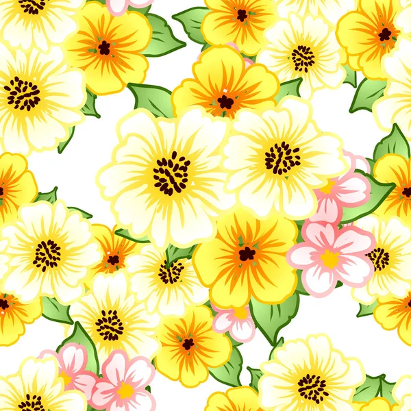 Kusursuz çiçek deseni