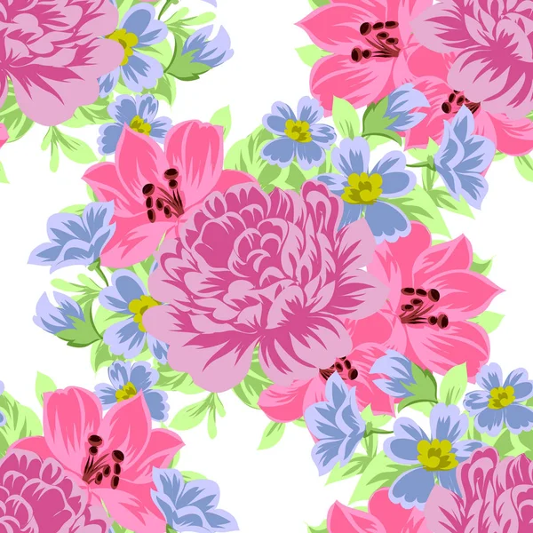 Kusursuz çiçek deseni