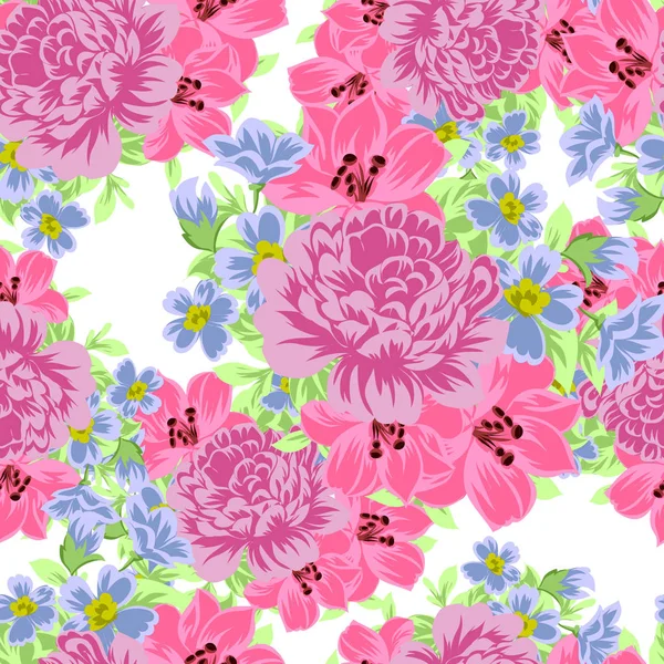 Kusursuz çiçek deseni