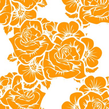 Kusursuz çiçek deseni