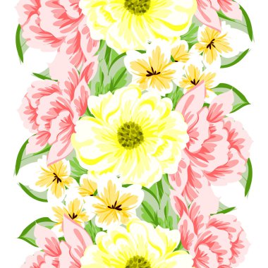 Kusursuz çiçek deseni