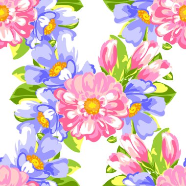 Kusursuz çiçek deseni