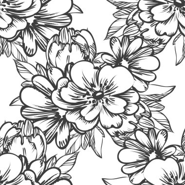 Kusursuz çiçek deseni