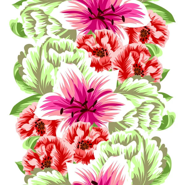 Kusursuz çiçek deseni