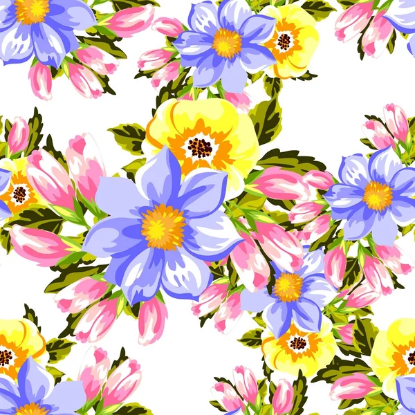 Kusursuz çiçek deseni