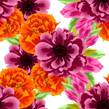 Kusursuz çiçek deseni