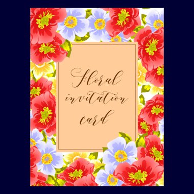 İhale çiçek davetiye