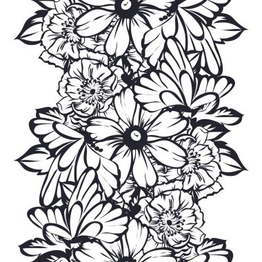 Kusursuz çiçek deseni