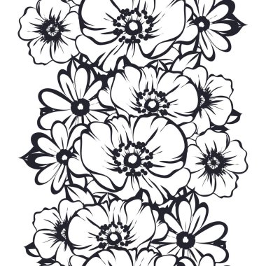 Kusursuz çiçek deseni