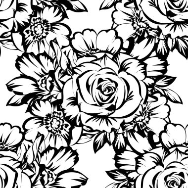 Kusursuz çiçek deseni