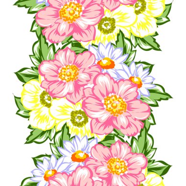 Kusursuz çiçek deseni