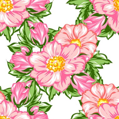 Kusursuz çiçek deseni