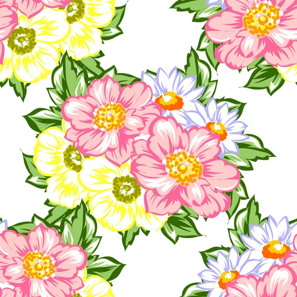 Kusursuz çiçek deseni