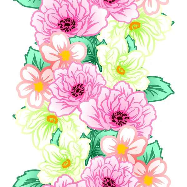 Kusursuz çiçek deseni