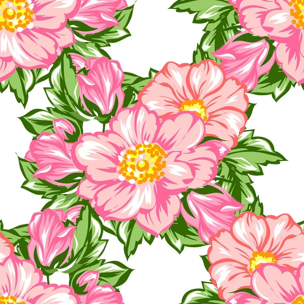 Kusursuz çiçek deseni