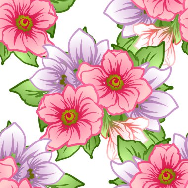 Kusursuz çiçek deseni