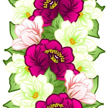 Kusursuz çiçek deseni