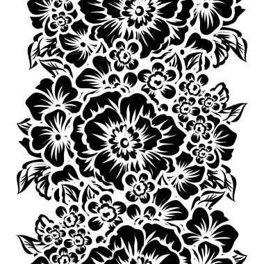 Kusursuz çiçek deseni