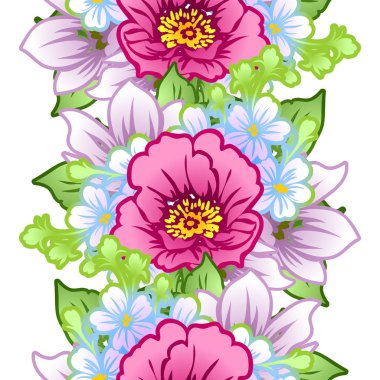 Kusursuz çiçek deseni