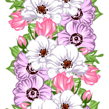 Kusursuz çiçek deseni