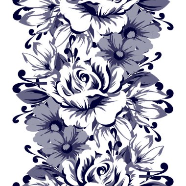 Kusursuz çiçek deseni