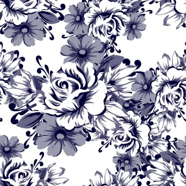 Kusursuz çiçek deseni