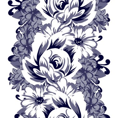 Kusursuz çiçek deseni