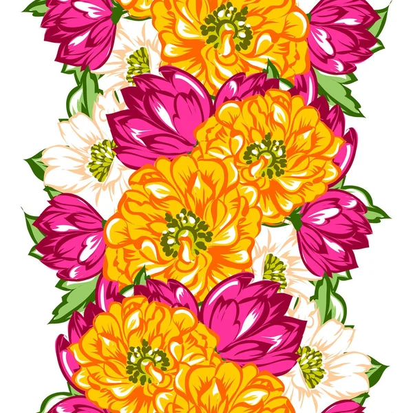 Kusursuz çiçek deseni