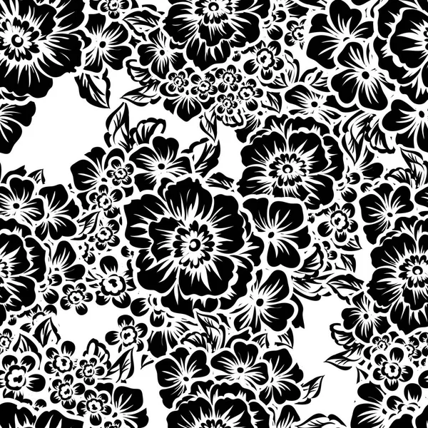 Modèle floral sans couture — Image vectorielle