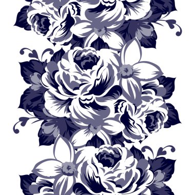 Kusursuz çiçek deseni