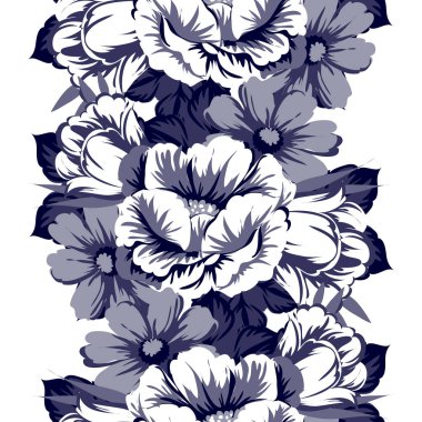 Kusursuz çiçek deseni