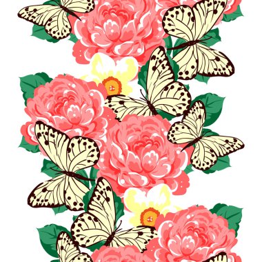 Kusursuz çiçek deseni