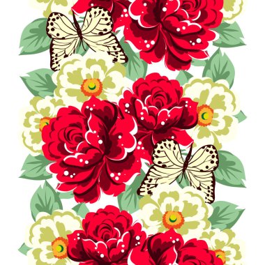 Kusursuz çiçek deseni