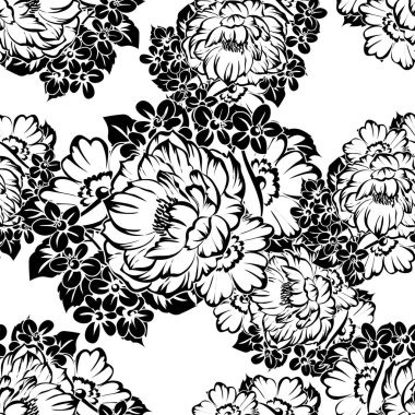 Kusursuz çiçek deseni