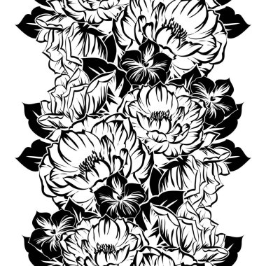 Kusursuz çiçek deseni