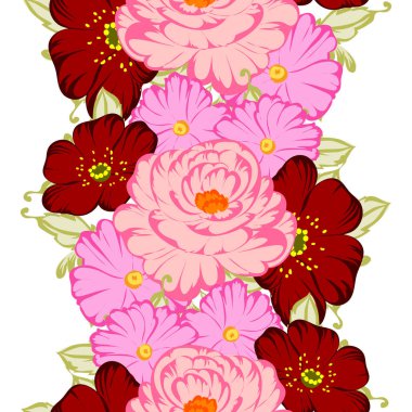 Kusursuz çiçek deseni