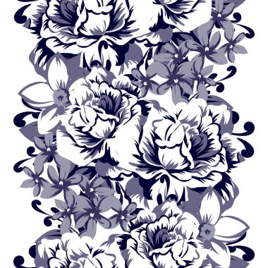 Kusursuz çiçek deseni