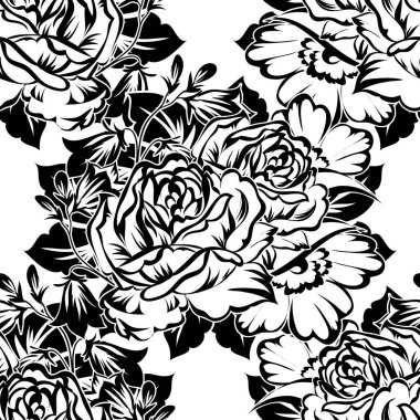 Kusursuz çiçek deseni