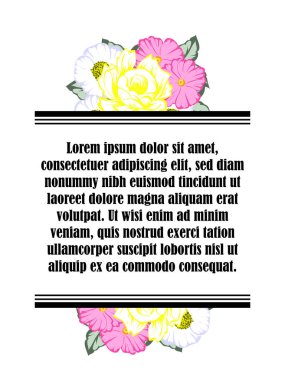 İhale çiçek davetiye