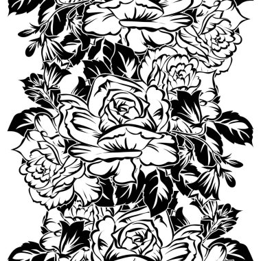 Kusursuz çiçek deseni